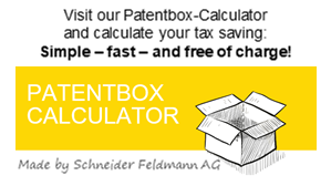 Patentbox-Calculator: Das online Tool zum berechnen Ihrer Steuerersparnis. Schnell, einfach und kostenlos.